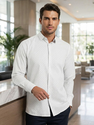 Camisa de hombre blanca OZONEE V/V185Z