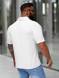 Polo de hombre blanca OZONEE O/YN2/593