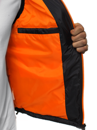 Chaleco de hombre negra OZONEE N/6102