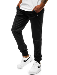 Pantalón de chándal de hombre negro JS/XW006S