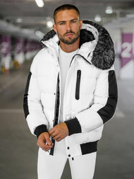 Chaqueta de hombre blanca OZONEE O/M798Z