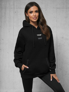 Sudadera de negra OZONEE O/SWE23013