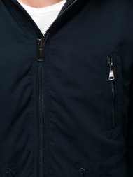 Chaqueta de invierno de hombre azul marino OZONEE JD/390