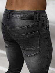Vaqueros de hombre negras OZONEE NB/MP0142N