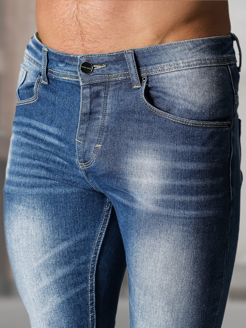 Vaqueros de hombre azul OZONEE NB/MP0199BCZ