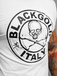 Camiseta de hombre blanco OZONEE NB/MT3074