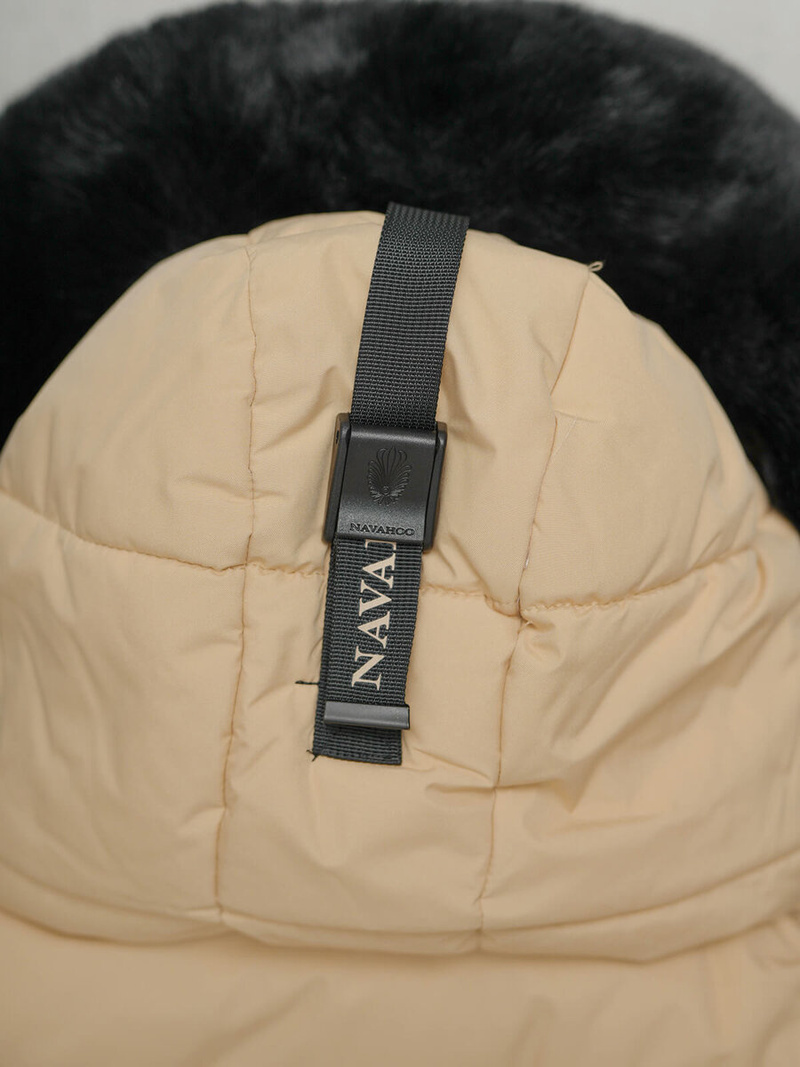 Chaqueta de mujer beige OZONEE O/W377