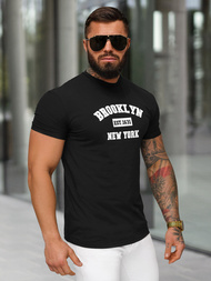 Camiseta de hombre negras OZONEE NB/MT3134