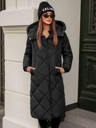 Chaqueta de mujer negra OZONEE JS/5M3173/392Z