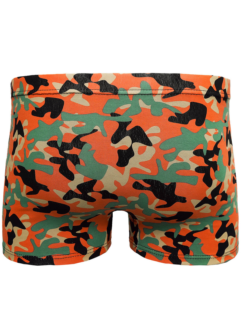 Boxer de hombre de naranja OZONEE O/CG6006