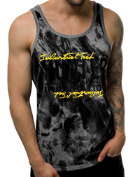 Camiseta sin mangas de hombre grafito OZONEE JS/SS11033