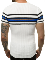 Jersey de hombre blanco OZONEE L/2296