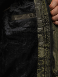 Chaqueta de hombre verde OZONEE JS/27M8109