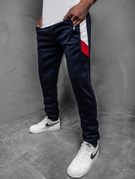 Pantalón de chándal de hombre azul marino OZONEE JS/JZ11026Z