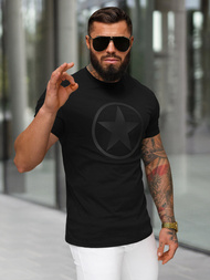 Camiseta de hombre negras OZONEE NB/MT3151