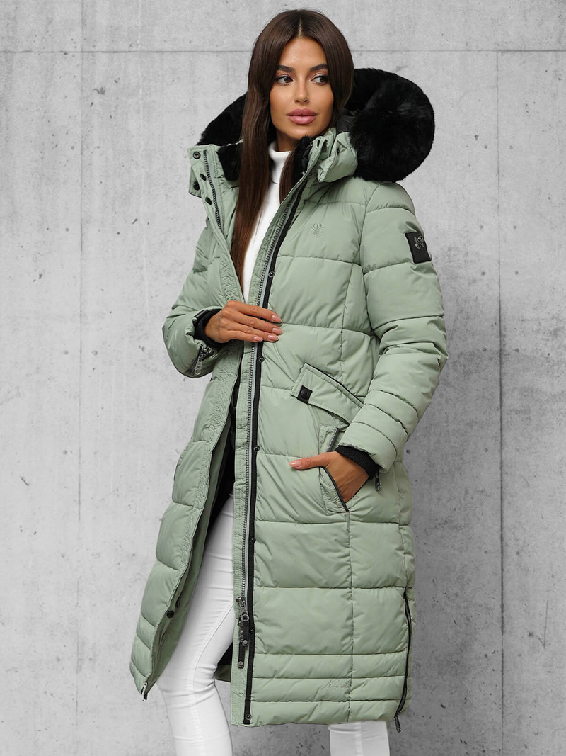 Chaqueta de mujer menta OZONEE O/W377