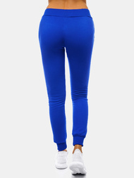 Pantalón de chándal para mujer cobalto OZONEE JS/CK01