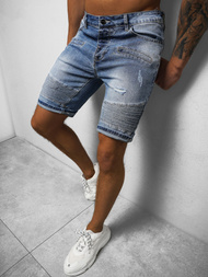 Pantalón corto de hombre azul OZONEE NB/MP0033B