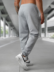 Pantalón de chándal de hombre gris OZONEE JS/15K1835/2