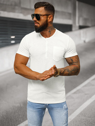 Camiseta de hombre blanco OZONEE O/L1453