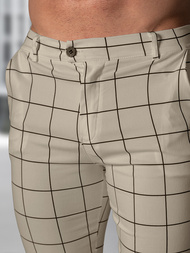 Pantalón chino de hombre beige OZONEE O/P4009Z