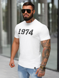 Camiseta de hombre blanco OZONEE NB/MT3130