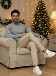 Pantalón chino de hombre beige OZONEE DJ/5505Z