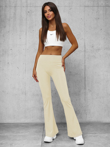 Leggings para mujer con piernas anchas crudo OZONEE O/KTK006-J