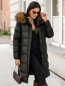 Chaqueta de mujer negra OZONEE JS/5M3298/392