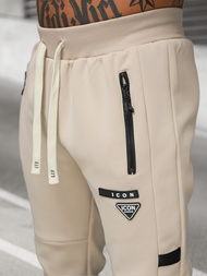 Chándal de hombre beige OZONEE O/LN11760