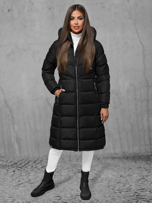 Chaqueta de mujer negra OZONEE JS/M736/392