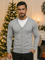 Jersey de hombre gris OZONEE NB/MM6006/2Z