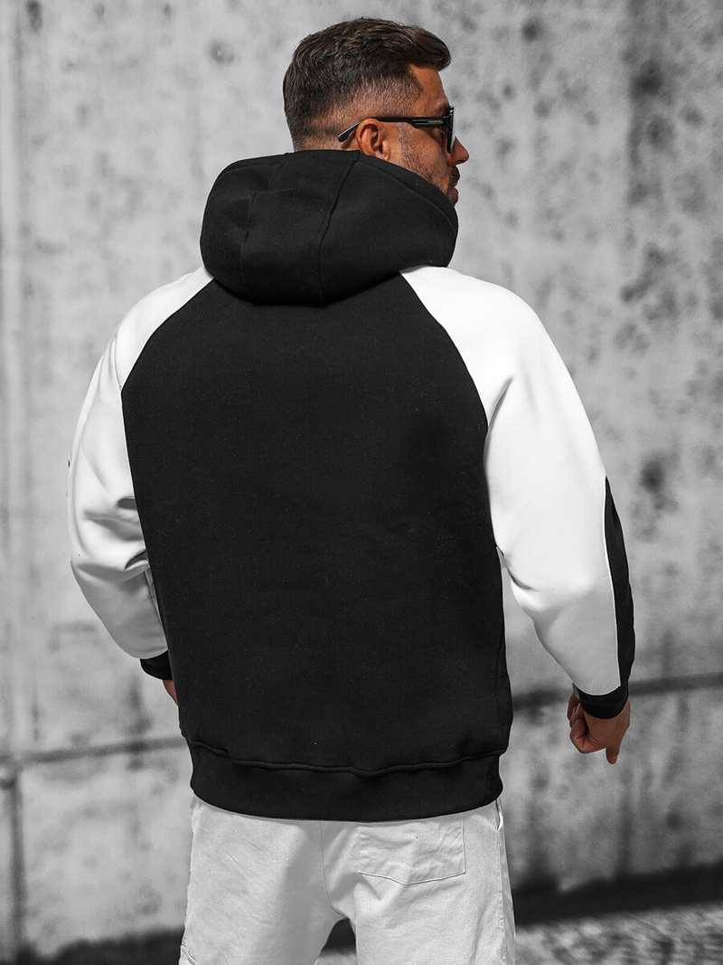 Sudadera de negra OZONEE O/SWE23037