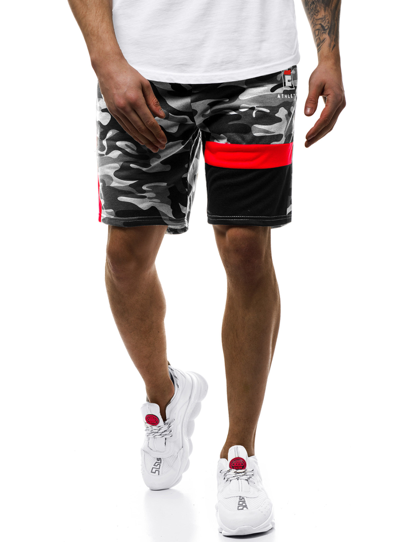 Pantalón corto de hombre gris JS/KK300160