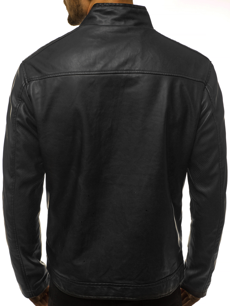 Chaqueta de hombre negr OZONEE JB/JP1131