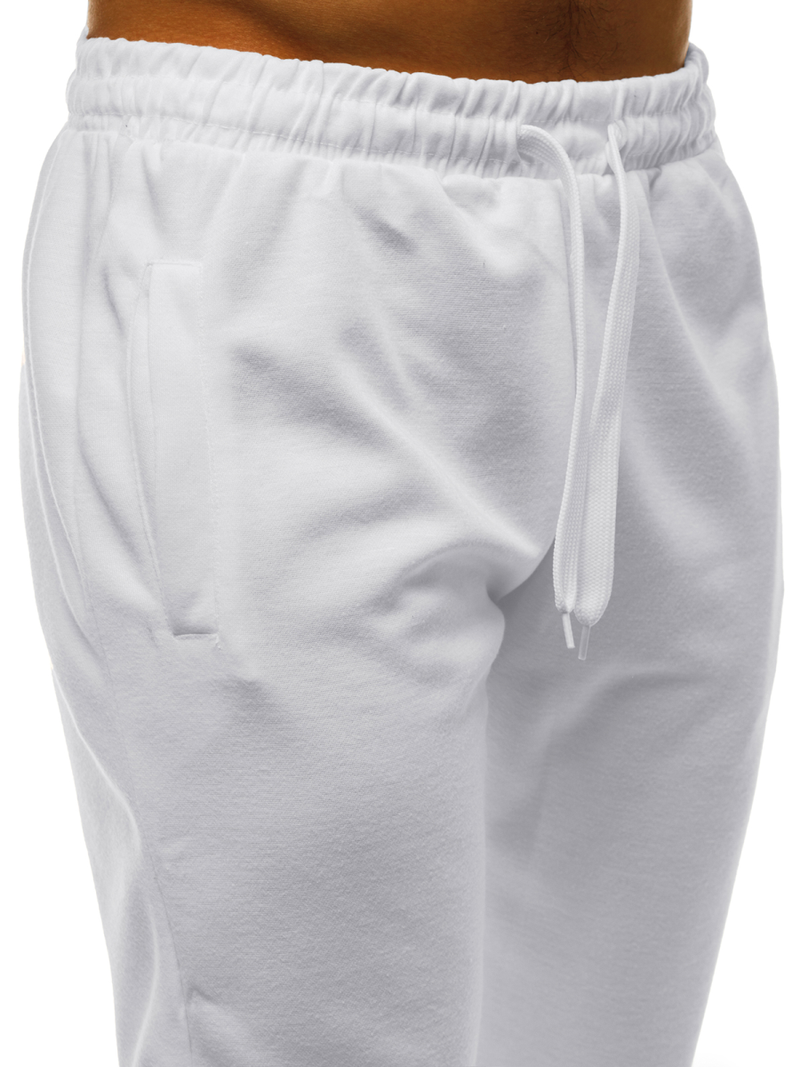 Pantalón de chándal de hombre blancos OZONEE JS/JZ11001