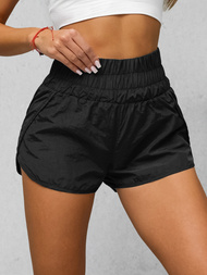 Pantalones cortos deportivos para mujer negras OZONEE JS/XY24019S