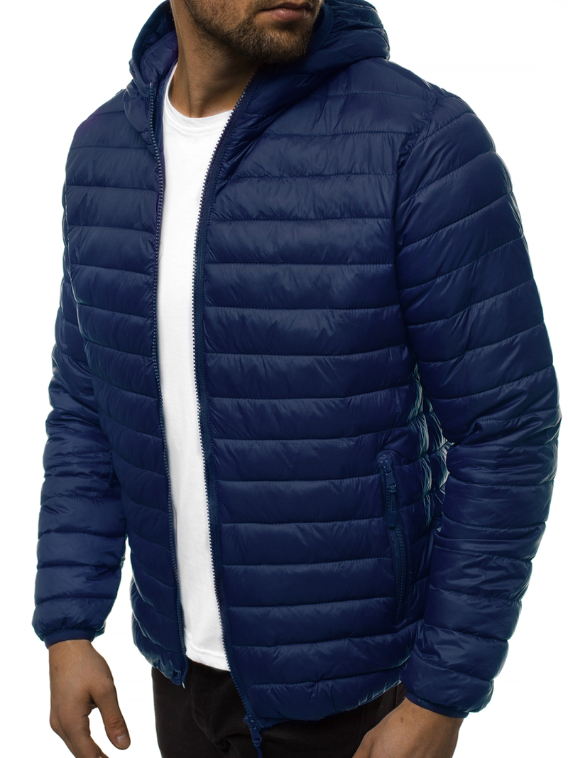 Chaqueta de hombre azul marino OZONEE JS/LY35