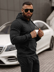 Chándal de hombre negro OZONEE JS/68C10381/3Z