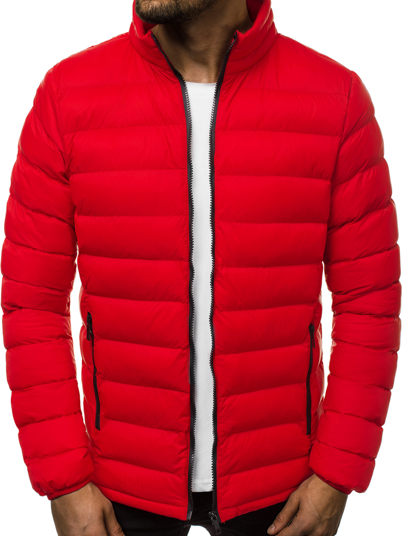 Chaqueta de hombre roja OZONEE JB/JP1111