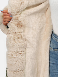 Chaqueta de mujer en verde OZONEE JS/M763/136Z