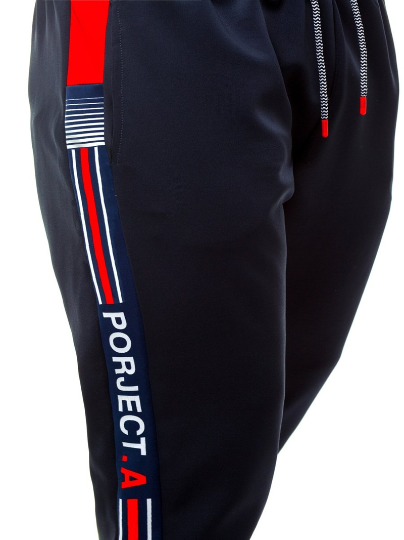 Pantalón de chándal de hombre azul marino OZONEE JS/AM120