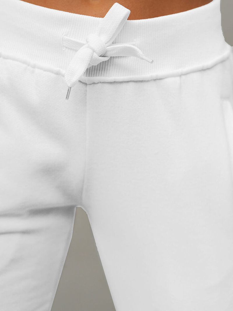 Pantalón de chándal para mujer blancos OZONEE JS/CK01Z