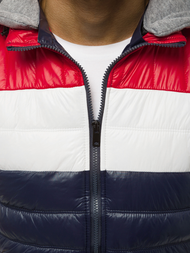 Chaleco de hombre azul marino OZONEE N/6105