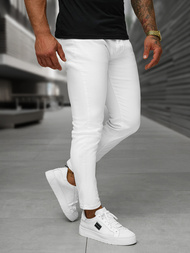 Vaqueros de hombre blancos OZONEE O/YB661