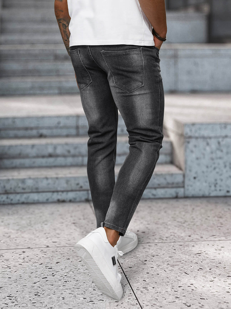 Vaqueros de hombre grafito OZONEE NB/MP0199GS