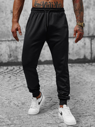 Pantalón de chándal de hombre negras OZONEE JS/8K166