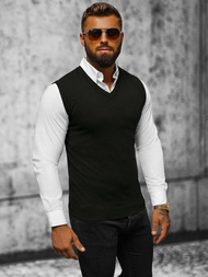 Jersey de hombre negro OZONEE NB/MM6005/4Z