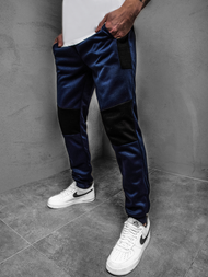 Pantalón de chándal de hombre azul marino OZONEE JS/JZ11015Z
