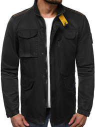Chaqueta de hombre negr OZONEE O/99237